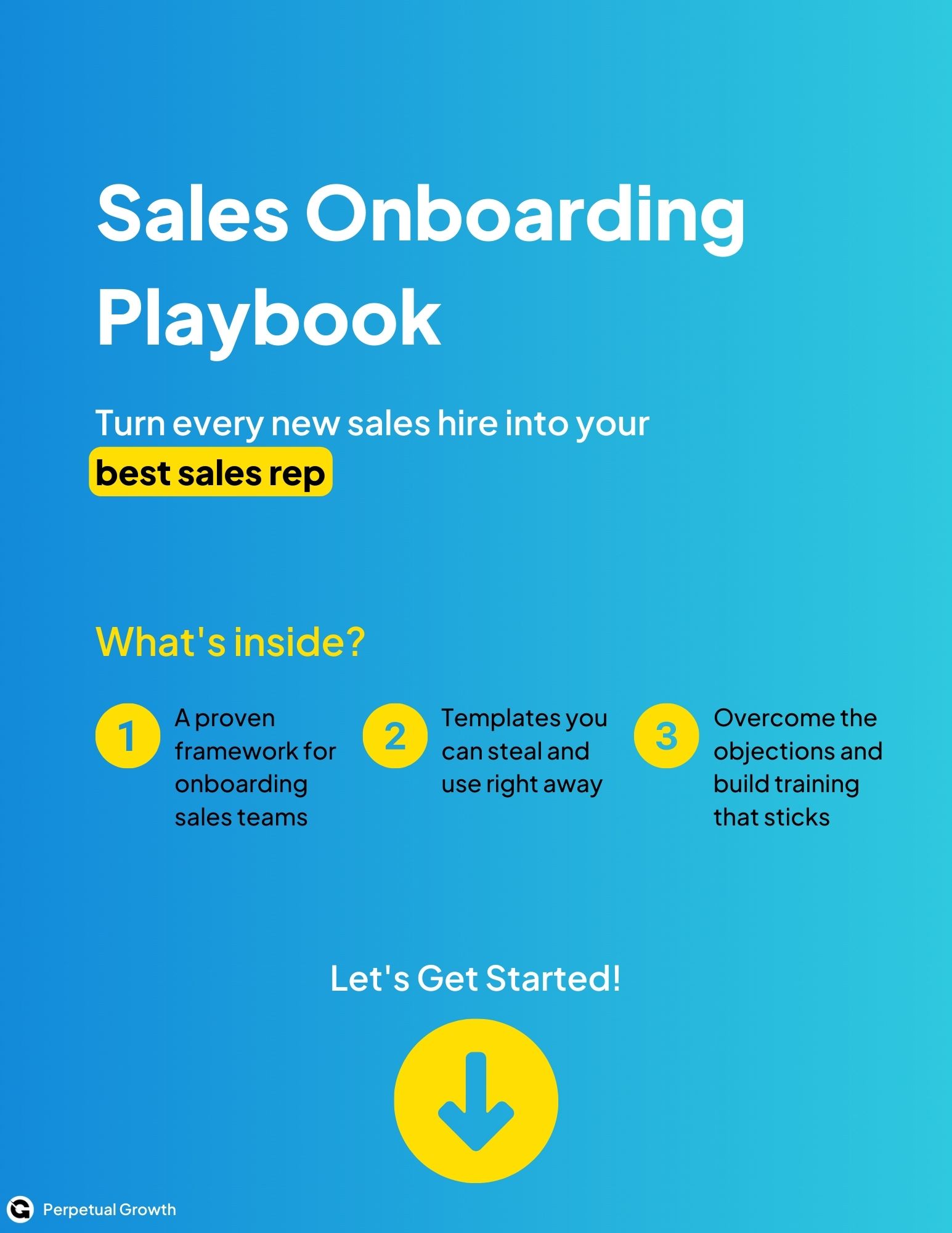 Sales Onboarding Playbook - Turn every new hire into your best sales